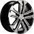 Диски Khomen KHW 1803 7x18 5*108 ET33 DIA60.1 Black-FP Литой Диски Khomen KHW 1803 7x18 5*108 ET33 DIA60.1 Black-FP Литой