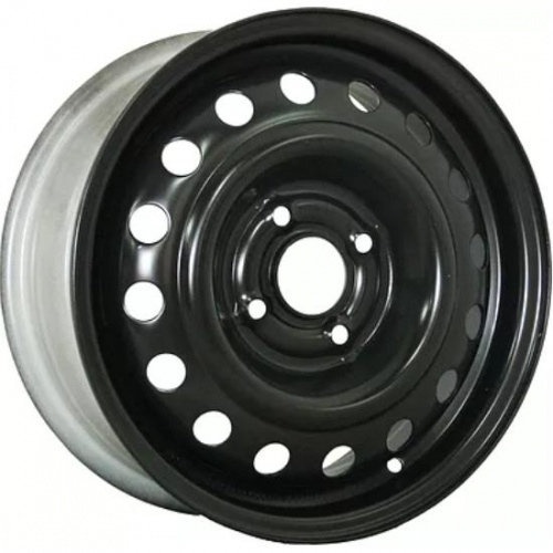 Диски Trebl 9552 6.5x16 5*100 ET48 DIA56.1 Black Штампованный