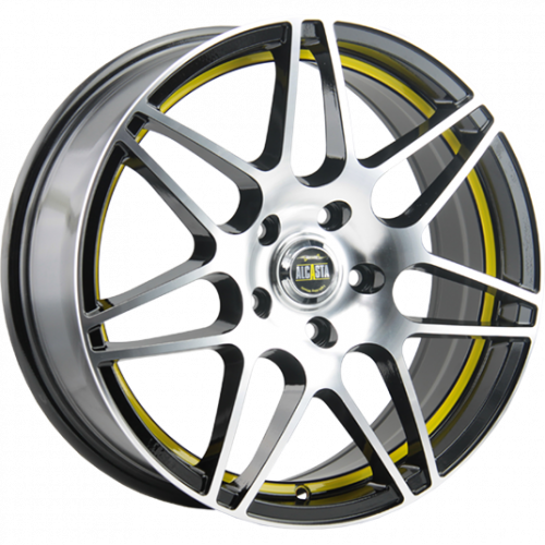 Диски Alcasta M28 7x17 5*114.3 ET45 DIA60.1 BKFYSI Литой