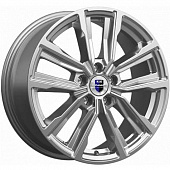 Диски K&K Лацио 7.5x17 5*108 ET35 DIA67.1 Дарк платинум Литой