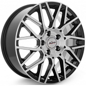 Диски X'trike X-131 7x17 5*105 ET38 DIA56.6 BKFP Литой