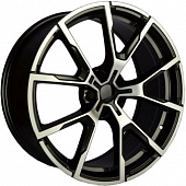 Диски Powcan BK5601 8x19 5*120 ET30 DIA72.6 BKF Литой