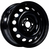 Диски Trebl 6515 5.5x14 4*100 ET39 DIA56.6 Black Штампованный