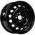 Диски Trebl 6515 5.5x14 4*100 ET39 DIA56.6 Black Штампованный Диски Trebl 6515 5.5x14 4*100 ET39 DIA56.6 Black Штампованный