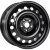 Диски Trebl X40960 7x17 5*108 ET40 DIA54.1 Black Штампованный
