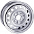 Диски Trebl X40001 6x16 4*100 ET52 DIA54.1 Silver Штампованный