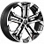Диски Скад КР015 7.5x19 5*108 ET47 DIA60.1 Алмаз черный Литой