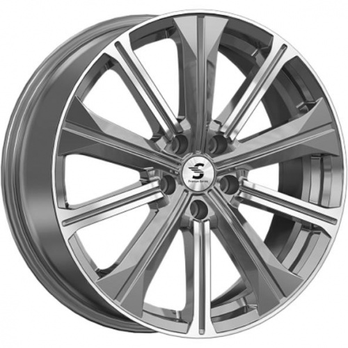 Диски Скад КР013 7x19 5*108 ET36 DIA65.1 Diamond gloss graphite Литой