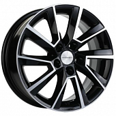 Диски Khomen KHW 1507 6x15 5*105 ET39 DIA56.6 Black-FP Литой