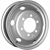 Диски Asterro TC1607 Plus 5.5x16 6*170 ET106 DIA130.1 Silver Штампованный