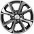 Диски Khomen KHW 1501 6x15 4*100 ET40 DIA60.1 Black-FP Литой
