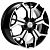 Диски Khomen KHW 1715 7x17 5*112 ET40 DIA57.1 Black-FP Литой