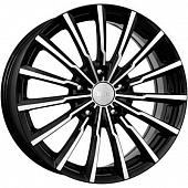 Диски K&K Акцент 7x17 4*114.3 ET40 DIA67.1 Алмаз черный Литой