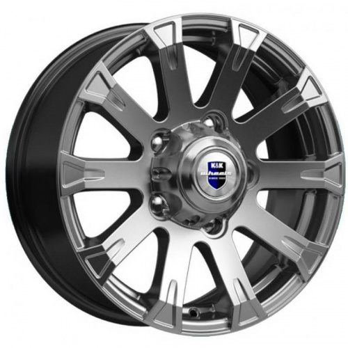 Диски K&K Байкал 7x16 5*139.7 ET35 DIA98.1 Дарк платинум Литой
