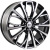 Диски RST R038 7x18 5*114.3 ET35 DIA67.1 BKFP Литой