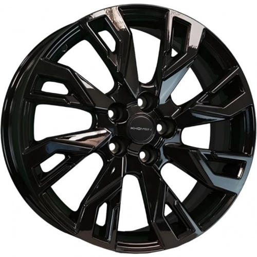 Диски Khomen KHW 1809 7x18 5*114.3 ET37 DIA66.6 Black Литой