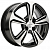 Диски Khomen KHW 1502 6x15 4*100 ET48 DIA54.1 Black-FP Литой
