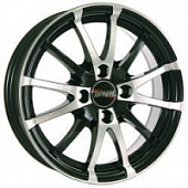Диски Tech Line 420 5.5x14 4*98 ET35 DIA58.6 BL Литой