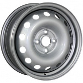 Диски Trebl 8114 6x15 4*100 ET48 DIA54.1 Silver Штампованный