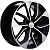 Диски Khomen KHW 1703 7x17 5*112 ET49 DIA57.1 Black-FP Литой