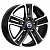 Диски K&K Backfire 8x18 5*114.3 ET45 DIA66.1 Алмаз черный Литой