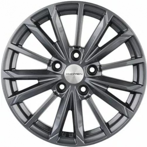 Khomen KHW 1611 6.5x16 5*112 ET46 DIA57.1 Black-FP Литой
