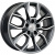 Диски Khomen KHW 1713 7x17 5*114.3 ET40 DIA66.1 Gray-FP Литой