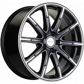 Диски Khomen KHW 1903 9.5x19 5*112 ET40 DIA66.6 Black-FP Литой
