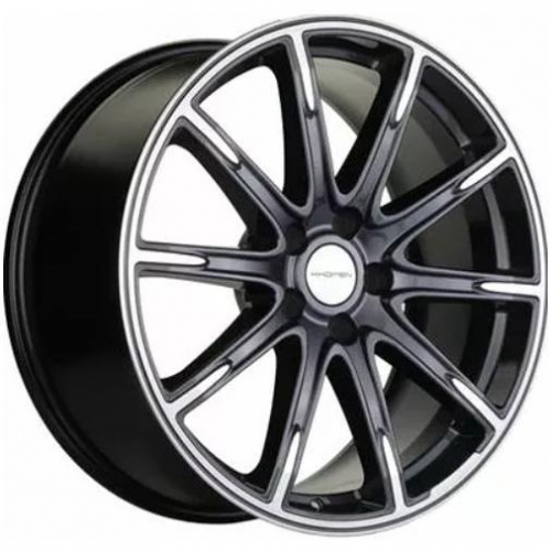 Диски Khomen KHW 1903 9.5x19 5*112 ET40 DIA66.6 Black-FP Литой