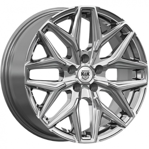 Диски K&K Ариус 7x17 4*108 ET20 DIA65.1 Дарк платинум Литой