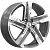 Диски K&K КР004 7.5x19 5*114.3 ET49 DIA67.1 Diamond gloss graphite Литой