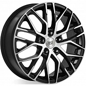 Диски RST R077 6.5x17 5*114.3 ET48 DIA67.1 BKFP Литой