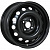 Диски Trebl 64A45R 6x15 4*100 ET45 DIA54.1 Black Штампованный