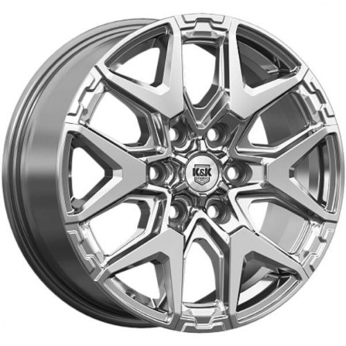 K&K Гангут 7.5x18 6*114.3 ET45 DIA66.1 Дарк платинум Литой