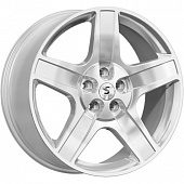 Диски K&K КР008 8.5x20 5*108 ET43 DIA60.1 Elite silver Литой