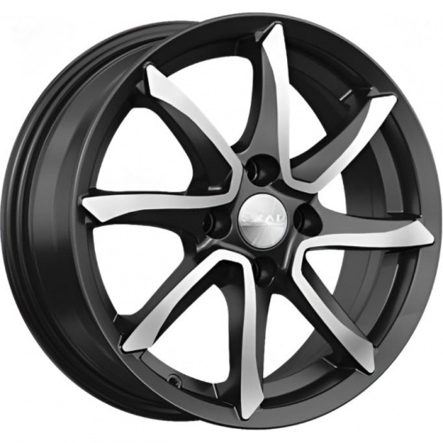 Диски Скад Осака 6x15 4*100 ET50 DIA60.1 Алмаз матовый Литой