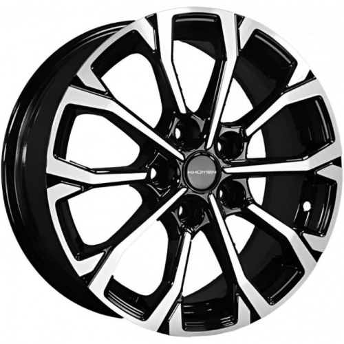 Диски Khomen KHW 1605 6.5x16 5*114.3 ET50 DIA67.1 Black-FP Литой