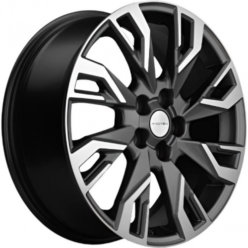 Khomen KHW 1809 7x18 5*110 ET50 DIA63.3 Black-FP Литой