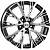 Диски RST R207 6.5x17 5*108 ET33 DIA60.1 BKFP Литой