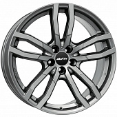 Диски Alutec DriveX 9.5x21 5*112 ET53 DIA66.6 Metal Grey Front Polished Литой
