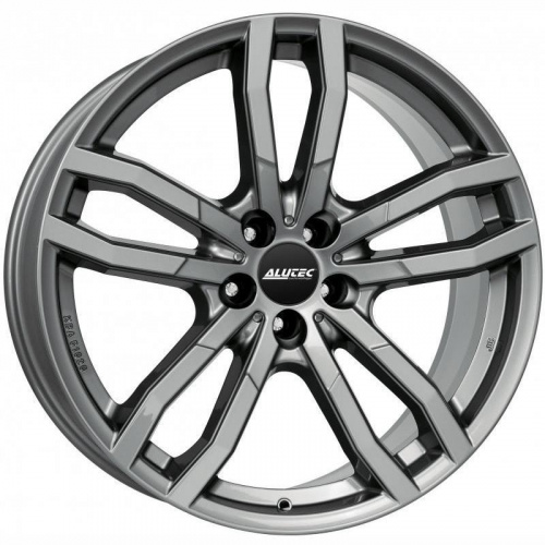 Диски Alutec DriveX 9.5x21 5*112 ET53 DIA66.6 Metal Grey Front Polished Литой