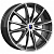 Диски K&K Пойнт Бланк 6x15 4*100 ET50 DIA60.1 Алмаз черный Литой