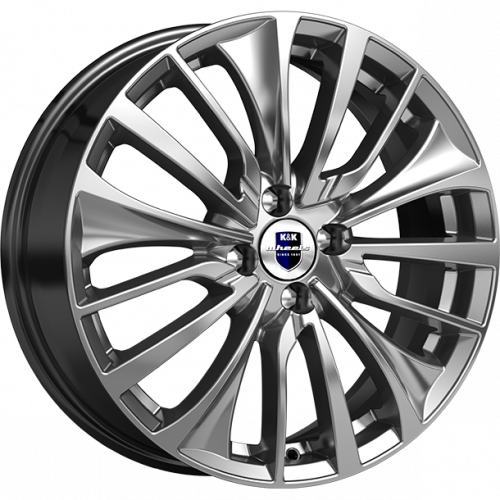 Диски K&K Flanker 6.5x17 5*108 ET50 DIA63.3 Дарк платинум Литой