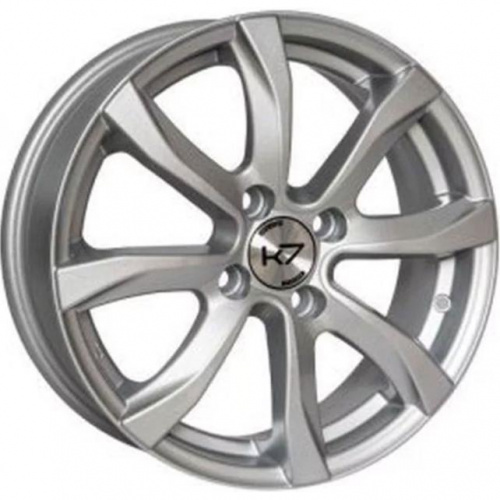 Диски К7 K110 6x15 4*100 ET50 DIA60.1 Серебро S Литой