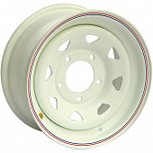 Диски Off Road Wheels Isuzu/Toyota/Nissan 8x17 6*139.7 ET10 DIA110.1 White Штампованный