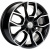 Диски Khomen KHW 1713 7x17 5*114.3 ET45 DIA67.1 Black-FP Литой