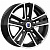 Диски K&K Арена 6.5x16 5*139.7 ET40 DIA98.1 Алмаз черный Литой