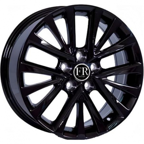 Диски Replica FR TY721 7x18 5*114.3 ET45 DIA60.1 Black Литой