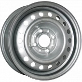 Диски Trebl X40037 5.5x14 4*100 ET45 DIA60.1 Silver Штампованный