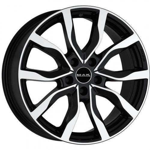 MAK Highlands 9.5x20 5*120 ET40 DIA72.6 Matt Black Литой